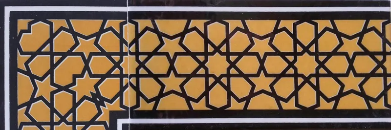 10 x 20 Çini Bordür 06