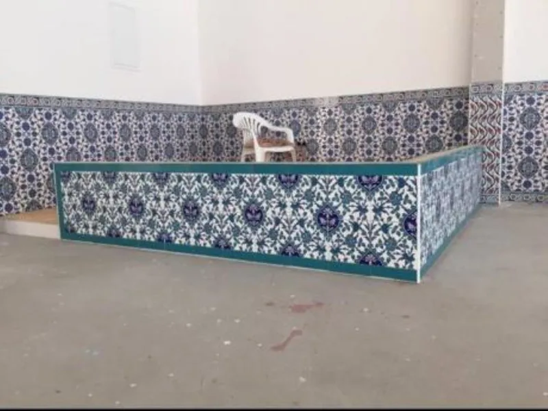 Cami İçi Çini Müezzinlik 04
