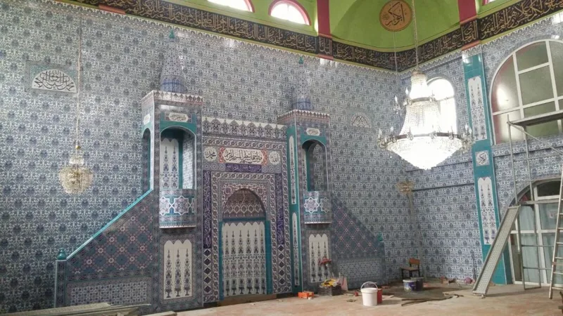 Cami İçi Çini Çalışması 18