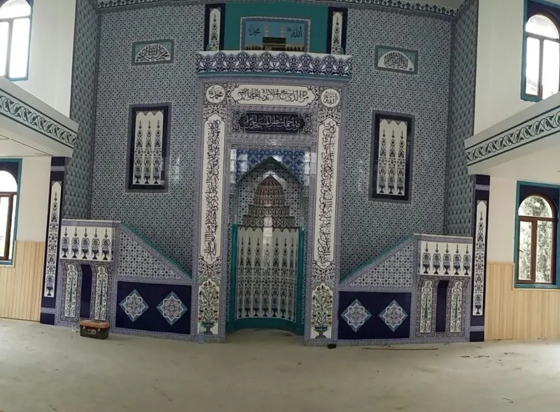 Cami İçi Çini Çalışması 16