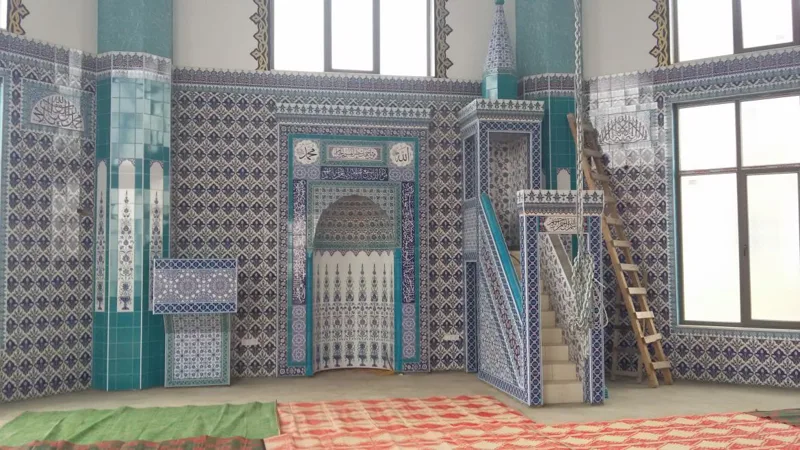Cami İçi Çini Çalışması 19