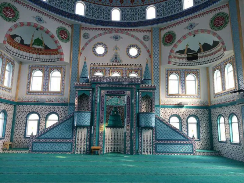 Cami İçi Çini Çalışması 15