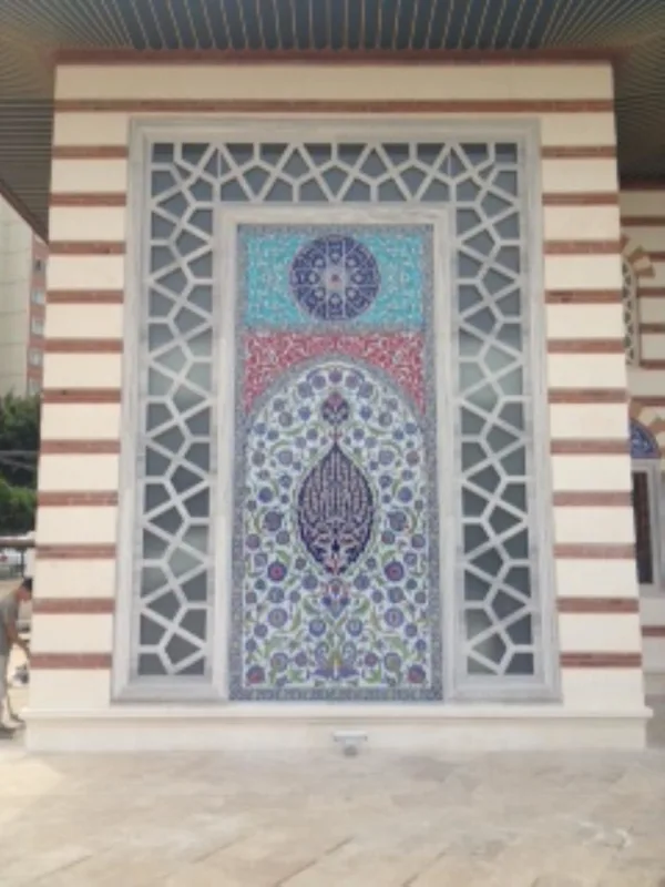 Cami Çini Dış Cephe ve Kubbe 17