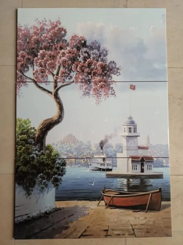 Çini Dekor Kız Kulesi 36