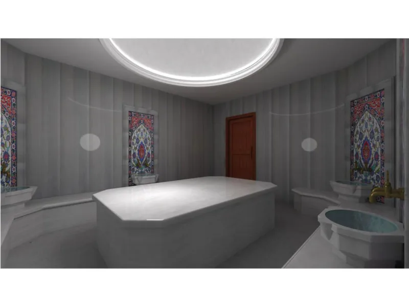 Hamam Çinisi 11